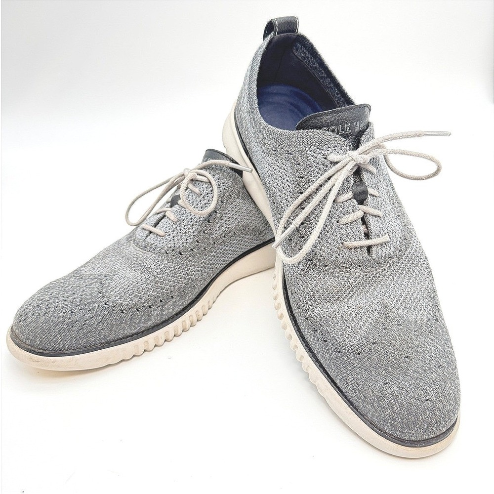 Cole Haan 2.ZEROGRAND Wingtip Oxford Stitchlite Men's 11 M Gray C27565